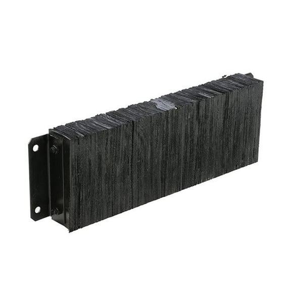 Vestil Manufacturing 1236-4.5 12 x 36 x 4.5 in. Rubber Horizontal Laminated Dock Bumper
