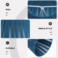 thumbnail image 5 of HINTRMENT Desktop Lamp Shade Blue Cloth for Office 1PC, 5 of 5