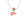 thumbnail image 2 of Delight Jewelry Acrylic 3/4" Pink Megaphone Mia Monkey Charm Necklace, 2 of 4