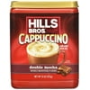 Hills Bros. Instant Cappuccino Mix, Double Mocha Cappuccino Mix â€“ Easy to Use, Enjoy Coffeehouse Flavor from Home â€“ Frothy, Decadent Cappuccino with a Deep, Rich Chocolate Flavor (16 Ounces)