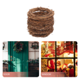 thumbnail image 5 of 5 Pcs Rattan Garland DIY Ring Christmas with Lights Hoops for Wreath Decor Door Pendant Hanging Outdoor Decorations Wedding, 5 of 5