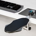 thumbnail image 3 of Computer Desk Arm Rest Pad Foldable Ergonomic Wrist Rest Support for Keyboard Armrest Extender Mouse Pad Holder Rack B, 3 of 8