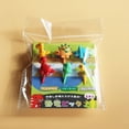 thumbnail image 2 of 6Pcs Animal Farm Dinosaur Fruit Fork Mini Cute Cartoon Children Snack Cake Dessert Pick Toothpick Bento Lunches Party Decoration, 2 of 11