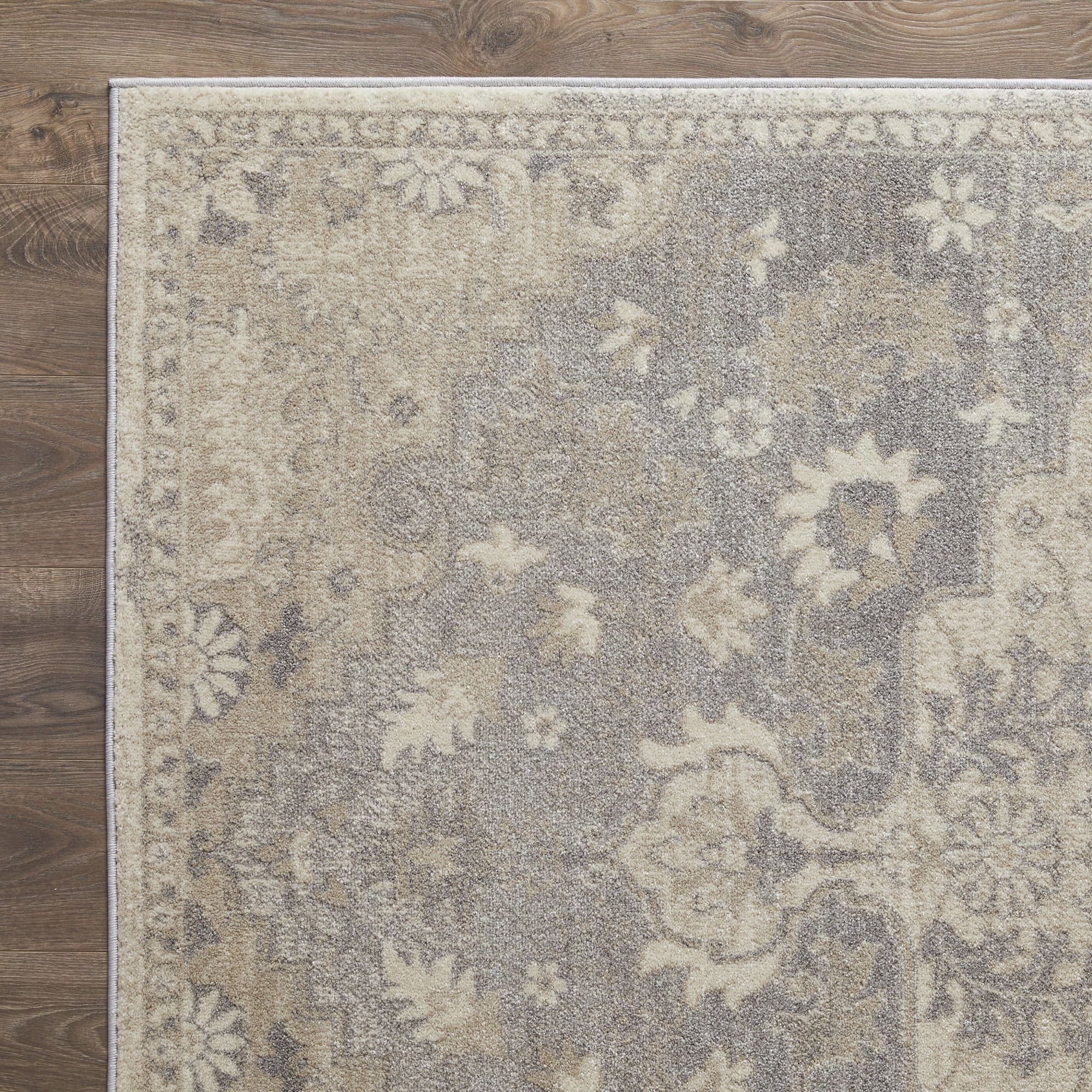Loomaknoti Malanie Chantil 5' x 7' Beige Oriental Indoor Area Rug