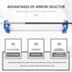thumbnail image 3 of DQrwqpou Arrows Checker - Probador rectitud eje flechas profesional accesorios tiro con, 3 of 9