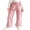 P, variant on Gyratedream Kids Girls Baggy Cargo Pants Elastic Waist Drawstring Loose Fitting Work Pants Casual Joggers Pants with Pockets 7-14 Years