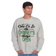 thumbnail image 5 of Christmas Come On In Chimney Is Open Sweatshirt for Men or Women, 5 of 6