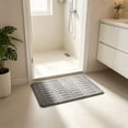 thumbnail image 1 of Happy Place Door Mat Crystal Velvet Absorbent Non Slip Entry Rug Dirt Trapping Easy Clean Welcome Mat For Entryway Porch Staircase Garage Patio Office Home Indoor Outdoor Decor Gift Idea, 1 of 6