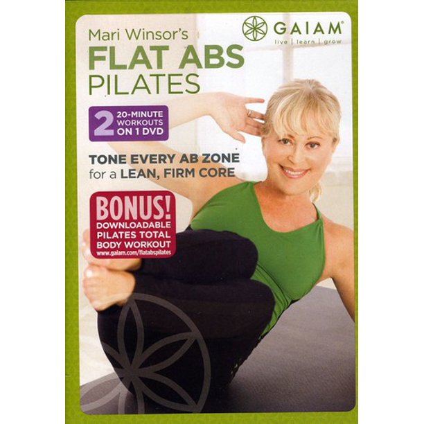 Gaiam Mari Winsor�s Flat Abs Pilates (DVD)