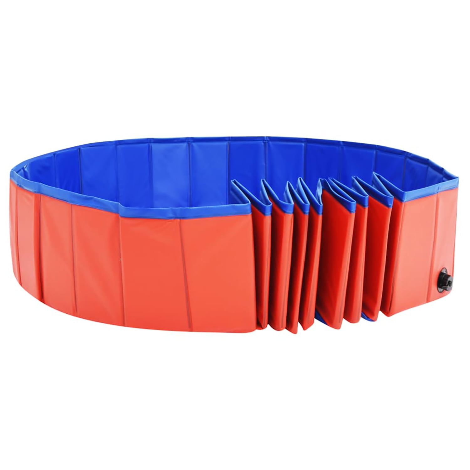 Pefilos 78.7" Foldable Dog Swimming Pool Large, Medium, Small Sizes, PVC Pet Pool for Outdoor, Red Pefilos 78.7" Foldable Dog Swimming Pool Large, Medium, Small Sizes, PVC Pet Pool for Outdoor, Red