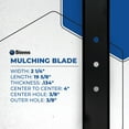 thumbnail image 5 of Stens Lawn Mower Mulching Blade 336-760 For Murray Most 20" walk behinds, 1996 and newer 042785E701, 5 of 7