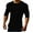 Black, variant on BLCHUNen Athletic Shirts for Men Long Sleeve Crew Neck Pullover Lightweight Breathable Casual Gym Running Sports Tops