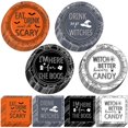 thumbnail image 1 of Set de 96 platos Lonfliness para Halloween, decoración de fiesta, 1 of 7