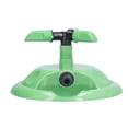 thumbnail image 2 of 360° Automatic Rotating Water Sprinkler - Adjustable Sprayer for Outdoor Garden, Lawn, Yard Irrigation, Made of Durable ABS, 3-Way Propeller Design for Large Coverage, Easy to Install and Use, 2 of 9