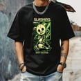 thumbnail image 4 of Men's Short Sleeve Graphic T shirt Collection Summer New Trendy Fashion Oversized Men's Tee, 4 of 5