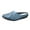 Sky Blue, variant on TJAZFJPA Womens Fuzzy Slipper Socks Animal with Grips Women's Summer Fashion Solid Color Leather Bottom Flat with Hollow Women's Single Shoes Round Head Le Fu Lazy People Shoes Half Slippers