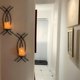 thumbnail image 1 of Juego de Apliques de Pared AimtoHome en Hierro Negro para Velas 40 cm, 1 of 6