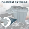 thumbnail image 3 of Tanque de expansión de agua del reservorio de refrigerante con sensor para Audi Q5 2017 No.8K0121405N, 3 of 7