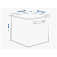 thumbnail image 4 of Cajas De Almacenamiento Xtellar De Organizadora Tela Plegables/3pcs, 4 of 4