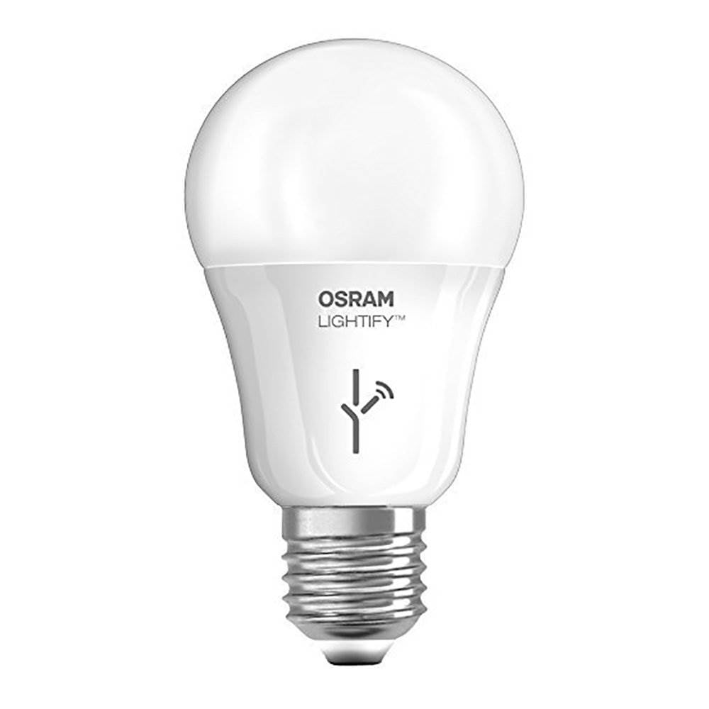 A19 60W Bulb + Gateway Sylvania Lightify by Osram Smart Home Starter Kit 