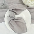 thumbnail image 4 of JIEMUCES Boho Gauze Napkins Washable Cotton Gauze Napkins Rustic Style Solid Color Napkins for Baby Shower Wedding Tea Party Decoration, 4 of 8