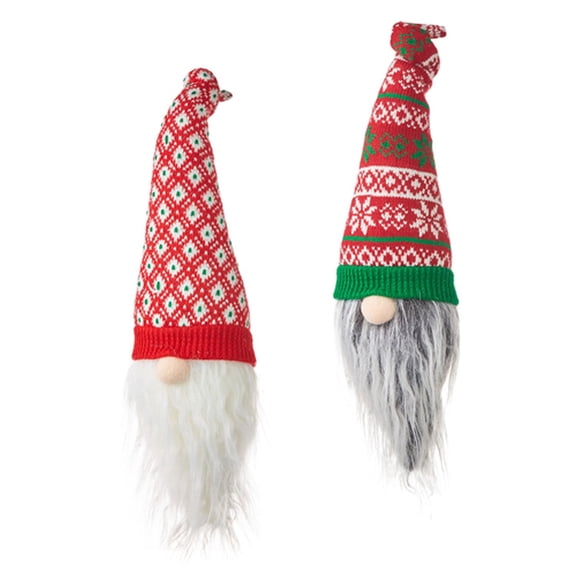 Raz Imports To Grandmother's House We Go 17" Gnome Ornament, Asst of 2