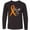AB-Black, variant on Inktastic Faith over Fear Leukemia Awareness with Orange Ribbon Long Sleeve Youth T-Shirt