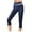 Blue, variant on TAGOLD Womens Summer Pants,Women's Color Matching Hip Lifting High Waist Exercise Pants Yoga Capris Pants