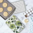 thumbnail image 5 of Yayeee Pot Holders Kitchen Heat Resistant with Pocket 7"x9.8" Cotton Oven Cooking Hot Pads, Retro Flower Print, 5 of 7