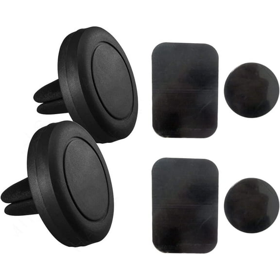 2-PACK Car vent Magnetic Phone Mount Easily Install Reusable Magnetic phone holder for car vent air Fit for iPhone 13 12 11 Pro Max Samsung & All cell phone