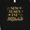 thumbnail image 3 of Inktastic New Year's Eve Squad with Stars in Gold Toddler Sweatshirt, 3 of 4
