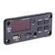 thumbnail image 1 of Módulo decodificador MP3 Bluetooth 5.0 de CC de 6 V a 12 V, módulo receptor de audio inalámbrico con decodificación dual y pantalla digital con control remoto, 1 of 5