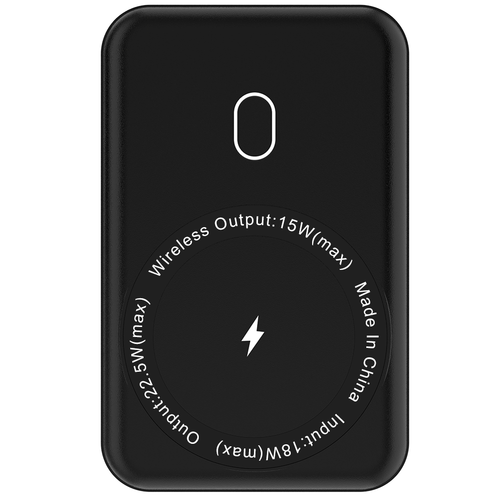 NIFFPD 8000mAh Wireless Power Bank, Battery Pack with USBC