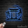 thumbnail image 5 of Handmadetneonsign Torii Gate Metal Wall Art Light, Japanese Shrine Metal Sign Wall Decor, Shrine Metal Decor 50725, 5 of 5