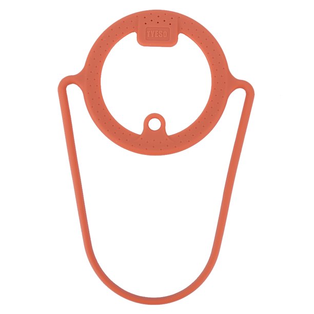 Likrtyny Cuerda Silicona para Antideslizante para Exteriores Portátil para Tyeso (naranja)
