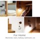 thumbnail image 3 of Mini lámpara de pared, lámpara de mesa, luz de noche, interruptor automático, detector de movimiento, portátil, para el hogar, dormitorio, baño, etc., muy adecuada para el Día de San Valentín y otras, 3 of 5