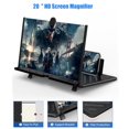 thumbnail image 2 of Lupa de visualización de 20 pulgadas – visualización 3D HD para teléfono celular lupa proyector para películas, vídeos y juegos, soporte plegable para teléfono con amplificador de visualización,, 2 of 5