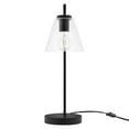 thumbnail image 6 of Table Desk Lamp, Black, Glass, Modern Contemporary Mid-Century Farmhouse, Mid Century Living Kitchen Cafe Bistro Restaurant Hospitality, 6 of 9