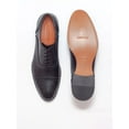 thumbnail image 4 of Ariston Mens Black Oxford Lace-up Leather Dress Shoes, 4 of 5