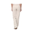 thumbnail image 2 of Roxy Womens Oceanside Casual Lounge Pants, Brown, Small, 2 of 2