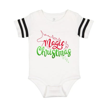 

Inktastic Unicorn Magic Christmas Gift Baby Boy or Baby Girl Bodysuit
