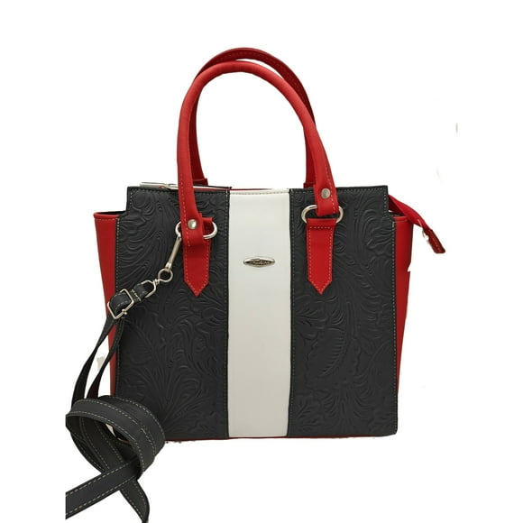 Bolsa de Mano en Piel Vacuno Cincelada Fana Camila Multicolor FANA BOLSOS