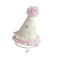 thumbnail image 6 of Photography Props Conical Caps Birthday Celebration Hat Trimmed Tulle Hat Kids Princess Hat Baby Caps for Infant, 6 of 9