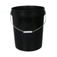 thumbnail image 3 of Cubo multiusos para almacenar pintura con asa. Cubo pintura. Contenedor almacenamiento para pintura, disolventes y recubrimientos. Uso diario. 25L Negro Sin Tapa, 3 of 8