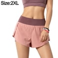 thumbnail image 2 of Pantalones cortos deportivos para fitness, pantalones cortos de verano para mujer, pantalones cortos casuales anti-ligeros, pantalones de yoga Adepaton BST3012131-5, 2 of 6