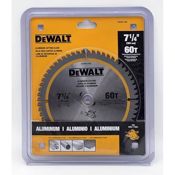 DeWalt DWAM71460 7-1/4" 60T ALUMINUM SAW BLADE