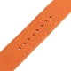 thumbnail image 5 of Correa de reloj de 20 mm, correa de nailon duradera de 2 articulaciones, correa de reloj para reemplazo de reloj (naranja con hebilla negra), 5 of 5