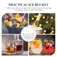 thumbnail image 3 of WRITWAA De Hielo Transparente Con Asa Para Bar Y Ktv Mantiene Bebidas Frías, 3 of 7