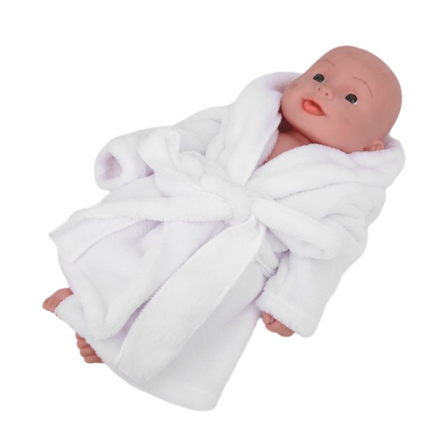 Albornoz de Algodón Jadeshay para Fotografía de Bebés 0 a 3 Meses