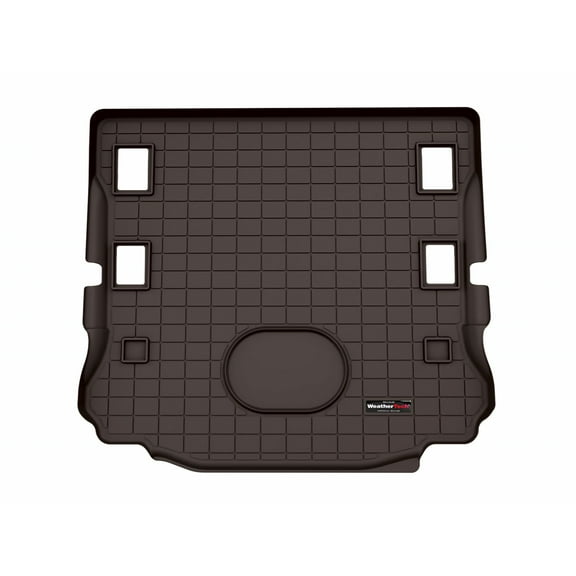 WeatherTech Cargo Trunk Liner compatible with Jeep Wrangler JK 2-Door, Wrangler 2-Door - Behind 1st Row Cocoa